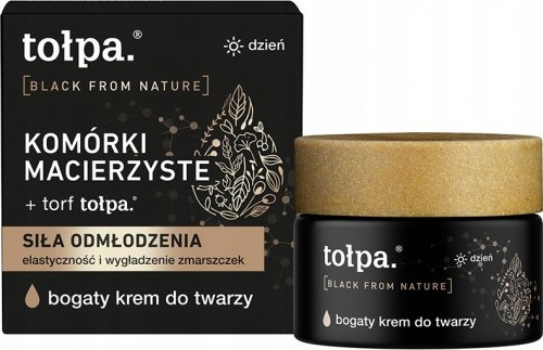 Tołpa - Black From Nature - Rich Face Cream - Rich face cream for the day - 50 ml