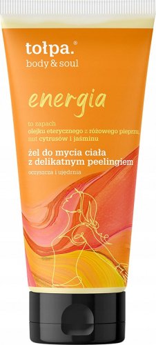 Tołpa - Body & Soul - Body wash gel with gentle peeling - Energy - 200 ml