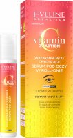 Eveline Cosmetics - VITAMIN C 3x Action - Brightening cooling eye serum in roll-on - Day/Night - 15 ml