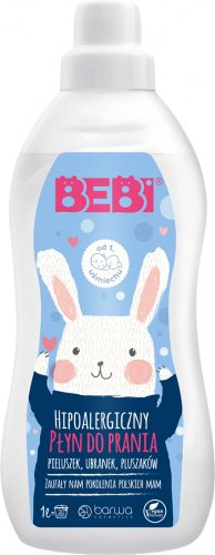 BARWA - BEBI - Gentle washing liquid for nappies, baby clothes and stuffed toys - 1000 ml