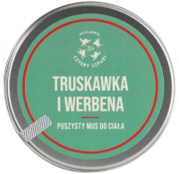 Mydlarnia Cztery Szpaki - Puszysty mus do ciała - Truskawka i Werbena - 150 ml