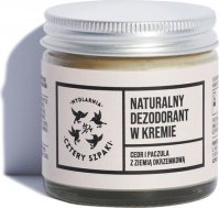 Mydlarnia Cztery Szpaki - Naturalny dezodorant w kremie - Cedr & Paczula - 60 ml