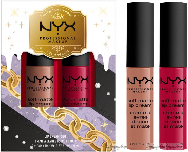Nyx Professional Makeup - Lip Cream Duo - Set Of 2 Soft Matte Liquid  Lipsticks - Abu Dhabi, Monte