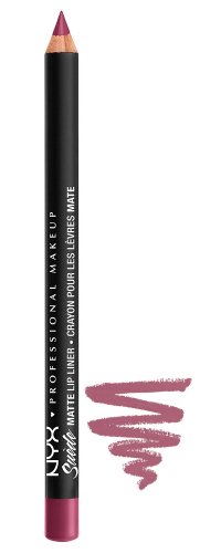 NYX Professional Makeup - SUEDE MATTE LIP LINER - Konturówka do ust - 1 g - 60 - CLINGER