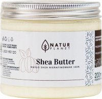 NATUR PLANET - Shea Butter - Nierafinowane masło shea - 200 ml 