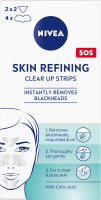 Nivea - Skin Refining Clear Up Strips - Plastry oczyszczające przeciw zaskórnikom, wzbogacone kwasem cytrynowym