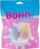Boho Beauty - Bohomallows Makeup Sponge - Ultra miękka gąbka do makijażu - Zestaw Pink Lemon + Spun Sugar