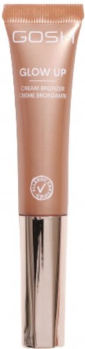 GOSH - GLOW UP - Cream Highlighter/ Bronzer - Rozświetlacz w kremie - 14 ml - 002 Bronze
