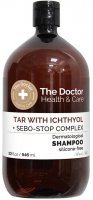The Doctor - Tar with Ichthyol Dermatological Shampoo - Dermatological shampoo with ichthyol tar and birch - 946 ml