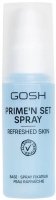 GOSH - PRIME'N SET SPRAY - REFRESHED SKIN - Baza i utrwalacz do makijażu - 001 Refreshed Skin - 50 ml   