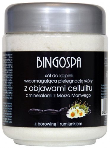 BINGOSPA - Anti-cellulite salt with Dead Sea minerals - 550g