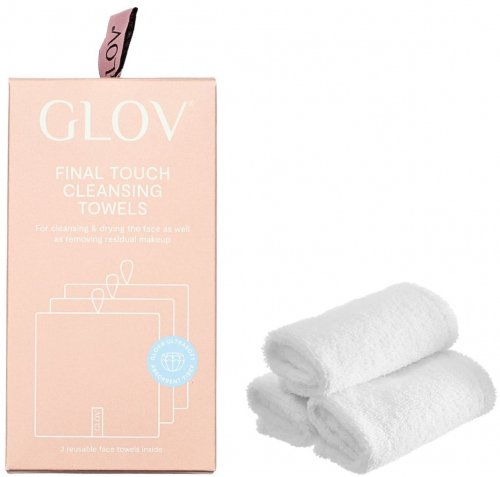 GLOV - FINAL TOUCH CLEANSING TOWEL - Zestaw 3 luksusowych ręczników z mikrofibry 
