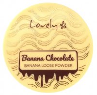 Lovely - Banana Chocolate Banana Loose Powder - Bananowo-czekoladowy sypki puder do twarzy - 8 g 