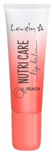 Lovely - Nutri Care Lip Balm - Nourishing lip balm - 8 ml - Peach
