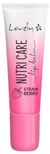 Lovely - Nutri Care Lip Balm - Odżywczy balsam do ust - 8 ml - Strawberry