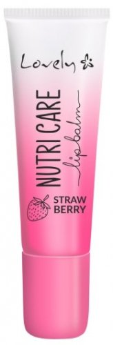 Lovely - Nutri Care Lip Balm - Nourishing lip balm - 8 ml - Strawberry