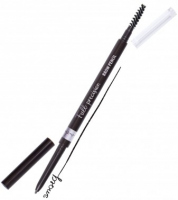Lovely - Full Precision Brow Pencil - A precise eyebrow pencil with a brush - Dark Brown - Dark Brown