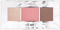 CLARESA - ALL SET! FACE CONTOUR PALETTE - Face contouring palette - 01 ALL COOL! - 12g