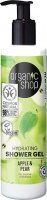 ORGANIC SHOP - HYDRATING SHOWER GEL - Moisturizing shower gel - Apple extract and pear extract - 280 ml