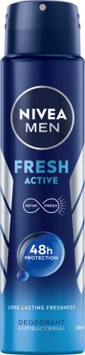 Nivea - Men - Fresh Active 48H Deodorant - Dezodorant w aerozolu dla mężczyzn - 250 ml