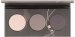 HEAN - BROW PALETTE WITH LIGHTNING POWDER - Eyebrow styling palette with illuminating shadow - SET 02 - DARK BLOND / BRUNETTE - 6 g