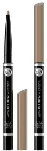 Bell - Wax Eye Brow Pencil - Wosk do brwi w kredce - Blondynka