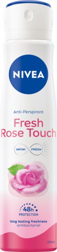 Nivea - Fresh Rose Touch - 48H Dry Protection Anti-Perspirant - Antiperspirant spray for women - 250 ml