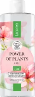 Lirene - POWER OF PLANTS - ROSE - SOOTHING MICELLAR WATER 3IN1 - Soothing micellar water 3IN1 - ROSE - 400 ml