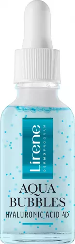 Lirene - AQUA BUBBLES - HYALURONIC ACID 4D - DEEPLY MOISTURIZING HYDROSERUM - 30 ml