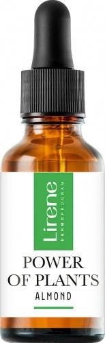 Lirene - POWER OF PLANTS - ALMOND - NOURISHING FACE OIL SERUM - Nourishing oil serum - ALMOND - 30 ml