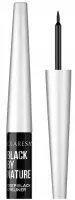 CLARESA - BLACK BY NATURE - Eyeliner w płynie - Deep Black - 4 g