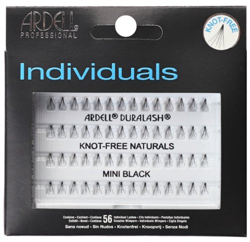ARDELL - Individual DuraLash - Kępki rzęs - 652829 - KNOT-FREE NATURALS MINI BLACK