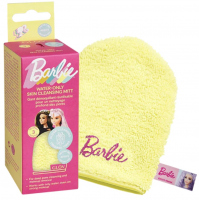 GLOV - BARBIE - Water-Only Skin Cleansing Mitt - Reusable make-up removal and facial cleansing glove - Limited Edition - Baby Banana - Baby Banana