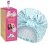 GLOV - BARBIE - Anti-Frizz Satin Hair Bonnet - Satin bonnet for curly hair that protects against friction and frizz - Limited edition - Blue Panther