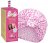 GLOV - BARBIE - Anti-Frizz Satin Hair Bonnet - Satin bonnet for curly hair that protects against friction and frizz - Limited edition