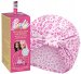 GLOV - BARBIE - Anti-Frizz Satin Hair Bonnet - Satin bonnet for curly hair that protects against friction and frizz - Limited edition
