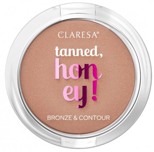 CLARESA - TANNED HONEY! - Pressed Bronzer - Bronzer prasowany - 13 g - 13 Shimmery