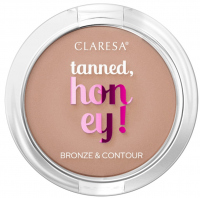 CLARESA - TANNED HONEY! - Pressed Bronzer - Bronzer prasowany - 13 g
