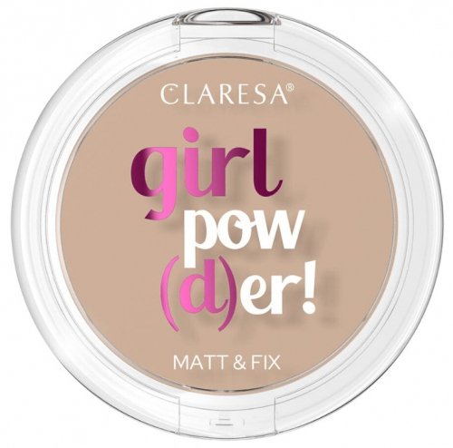 CLARESA - GIRL POW(D)ER - Pressed Powder - Puder prasowany - 12 g - 03 Sunkissed
