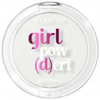 CLARESA - GIRL POW(D)ER - Pressed Powder - Puder prasowany - 12 g