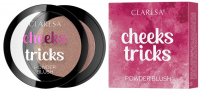 CLARESA - CHEEKS TRICKS - Powder Blush - Pressed Blush - 4 g - 05 Secret - 05 Secret