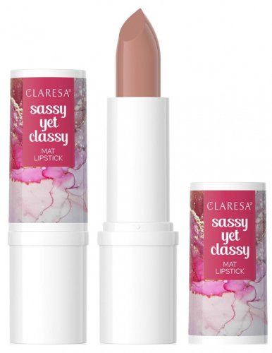 CLARESA - SASSY YET CLASSY - Mat Lipstick - Matowa pomadka do ust - 4,8 g - 11 Luscious