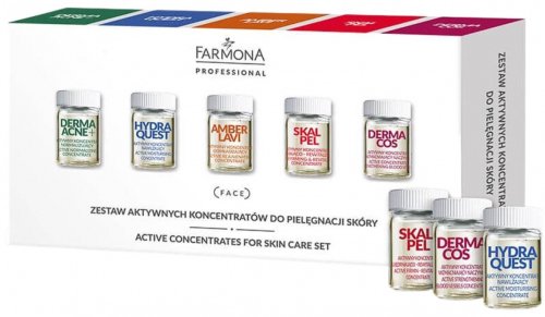 Farmona Professional - Active Concentrates For Skin Care Set - A set of active concentrates for skin care - 10x5 ml