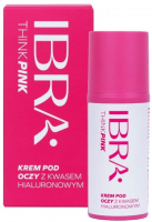 Ibra - THINK PINK - Eye Cream With Hyaluronic Acid - Krem pod oczy z kwasem hialuronowym - 30 ml
