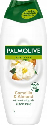 Palmolive - Naturals - Shower Cream - Kremowy żel pod prysznic - Camellia & Almond - 500 ml 