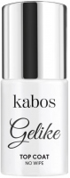 Kabos - Gelike - Top Coat No Wipe - Hybrid Nail Polish - Hybrydowy lakier nawierzchniowy - 8 ml