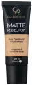 Golden Rose - MATTE PERFECTION - Full Coverage Foundation - Matujący podkład do twarzy - SPF15 - 35 ml - N6 - N6