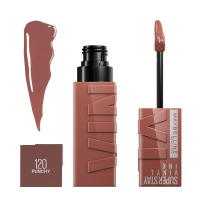 MAYBELLINE - SUPERSTAY VINYL INK - Vinyl lipstick - 4.2 ml - 120 - PUNCHY  - 120 - PUNCHY 