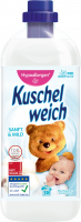 Kuschelweich - Skoncentrowany płyn zmiękczający do płukania tkanin - Sanft & Mild - 1L 