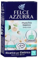 FELCE AZZURRA - Wkład do odświeżacza elektrycznego - Muschio Bianco - 20 ml